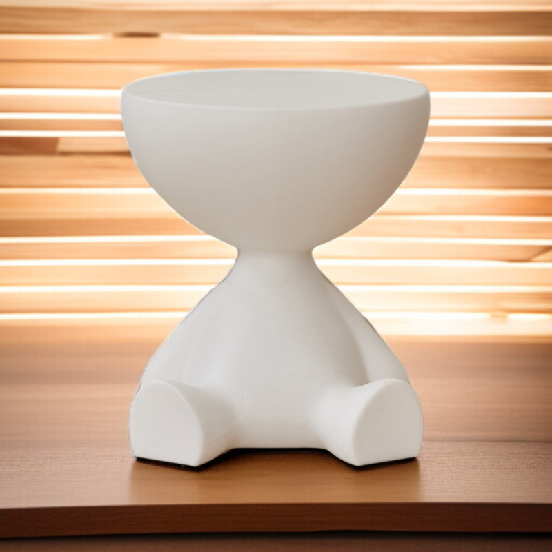 Kreativer Beistelltisch für kleine Wohnungen, mobiler Sofatisch mit Regal für das Schlafzimmer