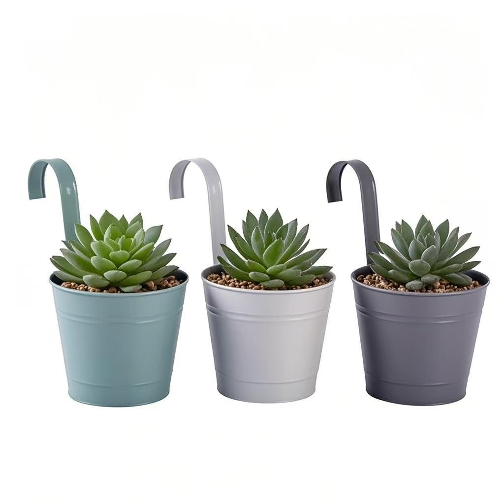  실내외 창문용 벽걸이 장식 화분