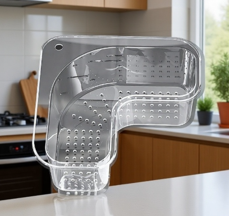 Koszyk odpływowy zapobiegający zatykaniu rur