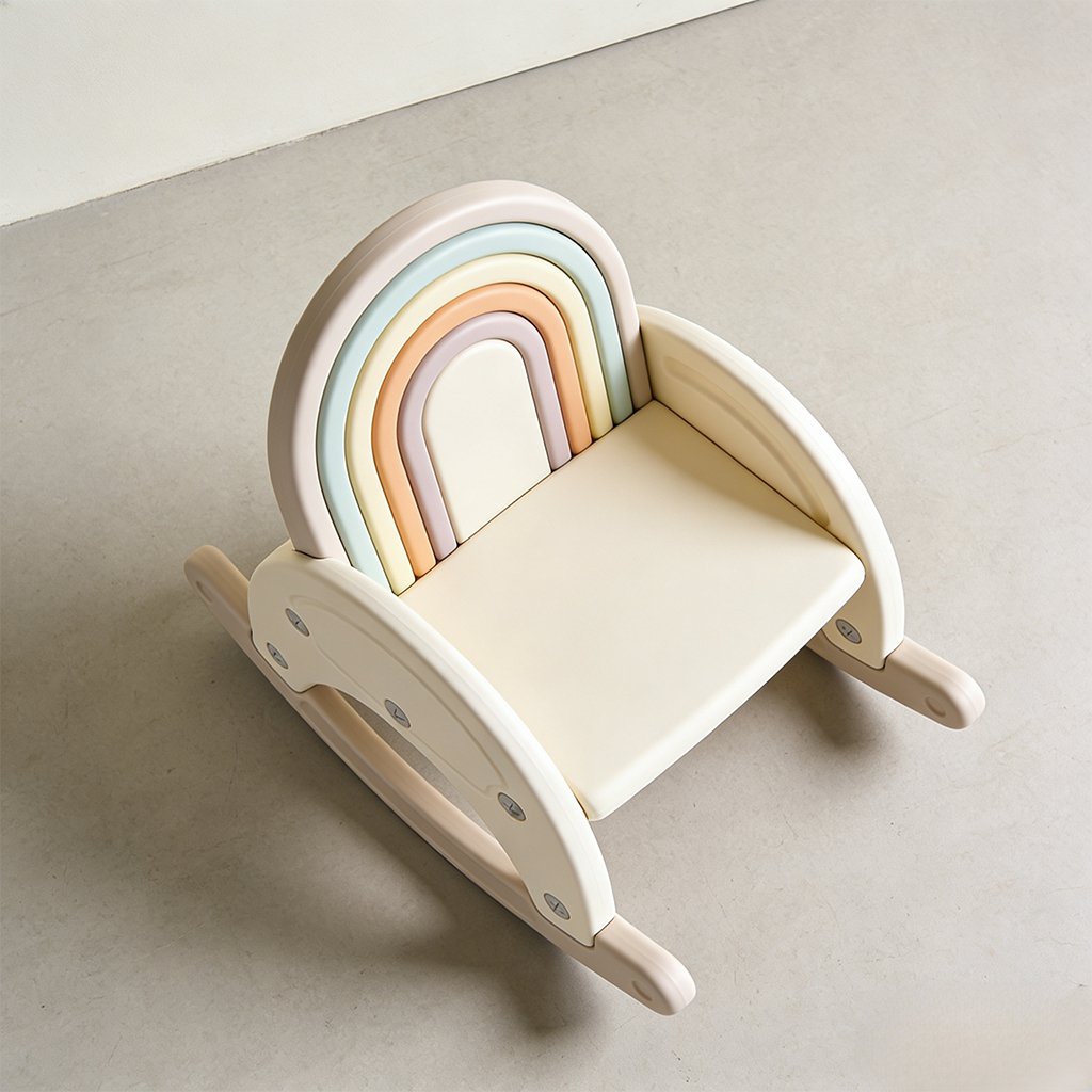 Silla mecedora multifuncional para niños