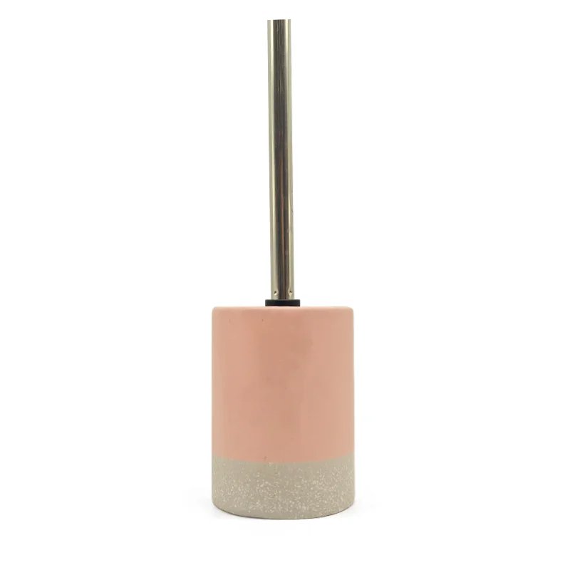 Luxury ceramic pink bathroom, bathroom, and home decor