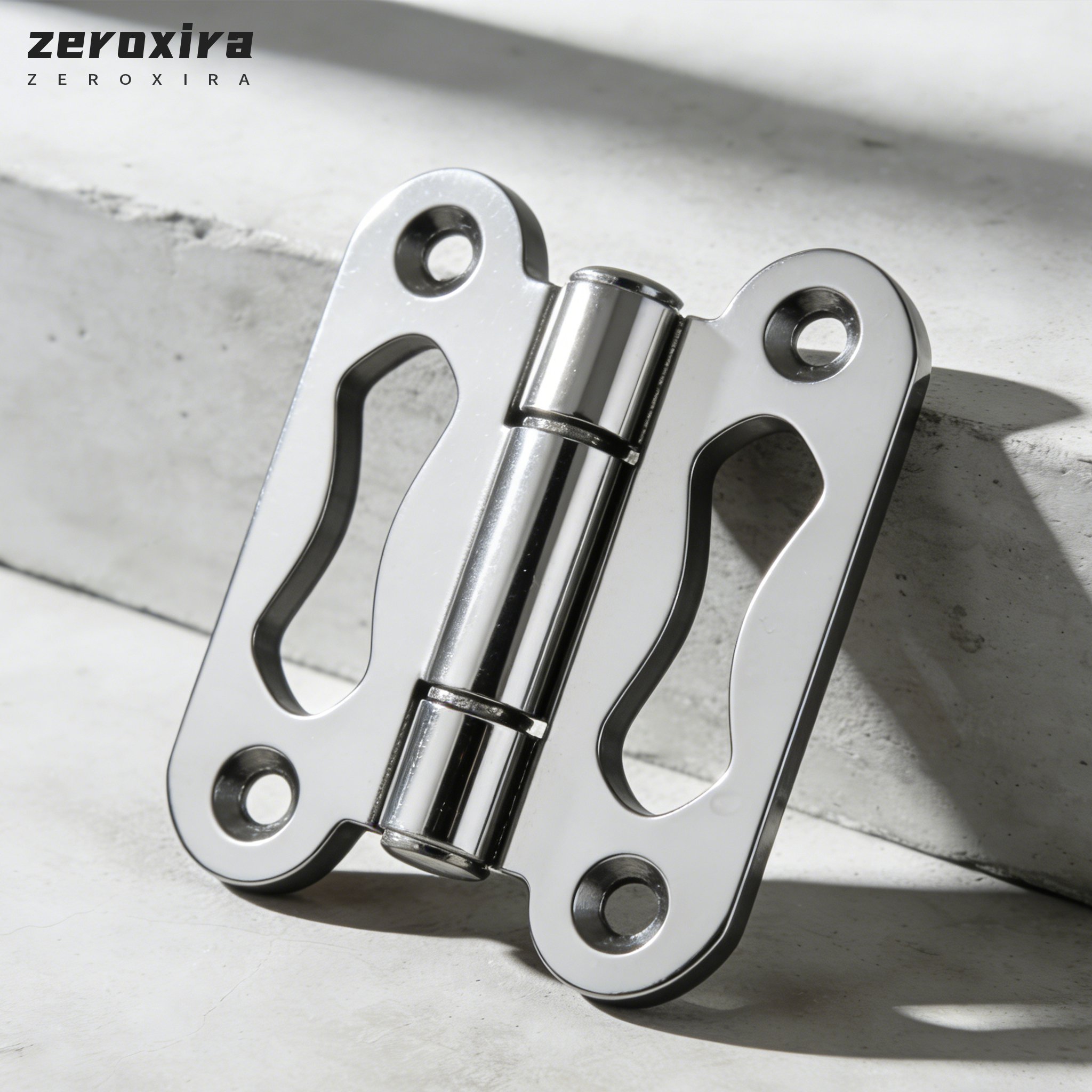 Edelstahl Scharniere 3er Pack robust und rostfrei