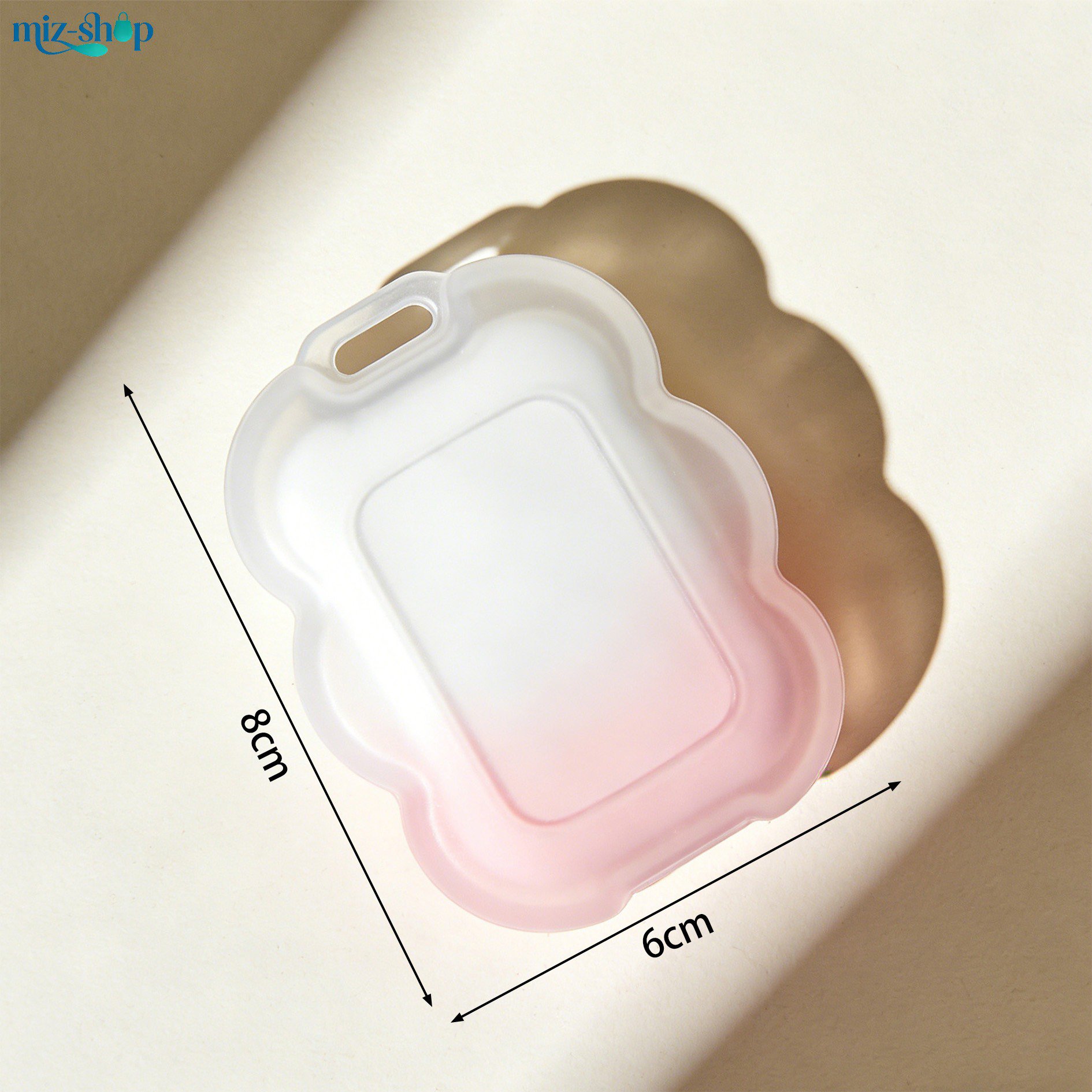 Transparent silicone key pouches holding various keys