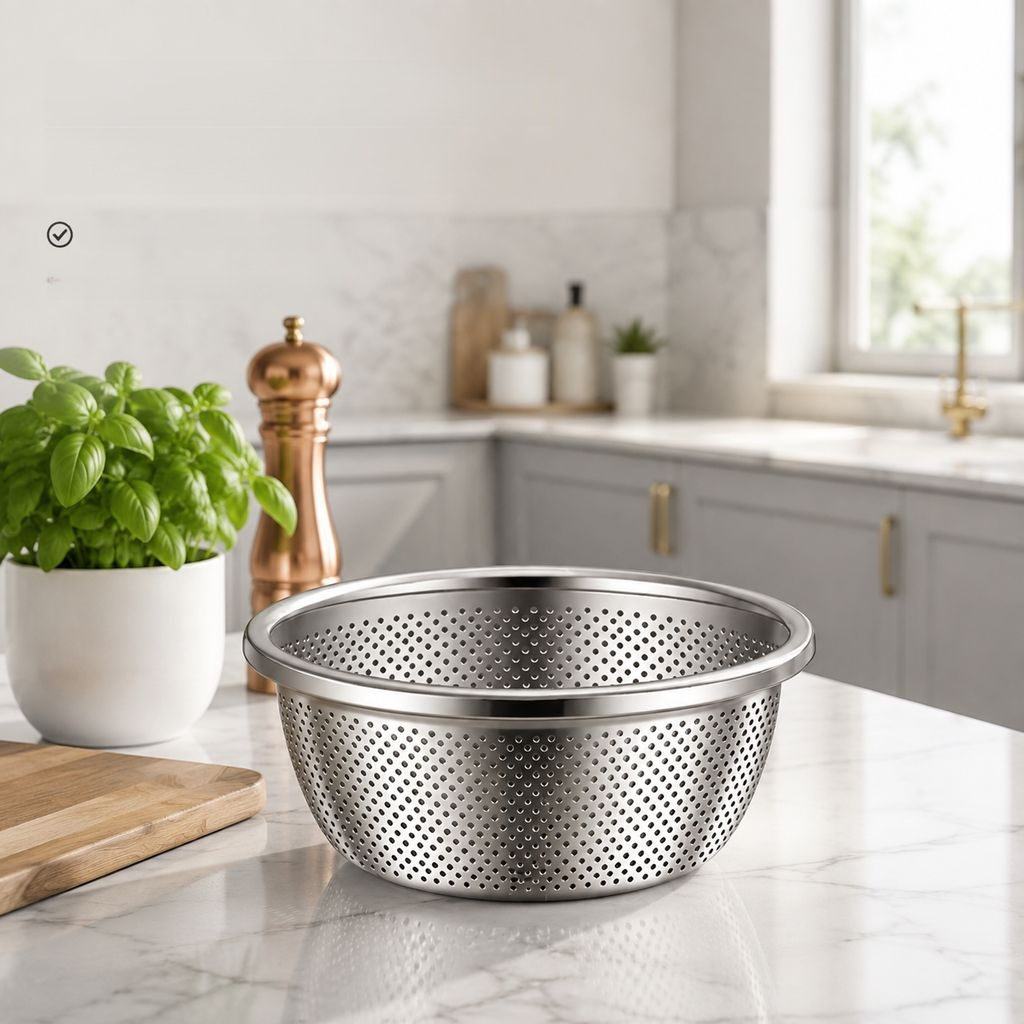 Panier égouttoir en inox