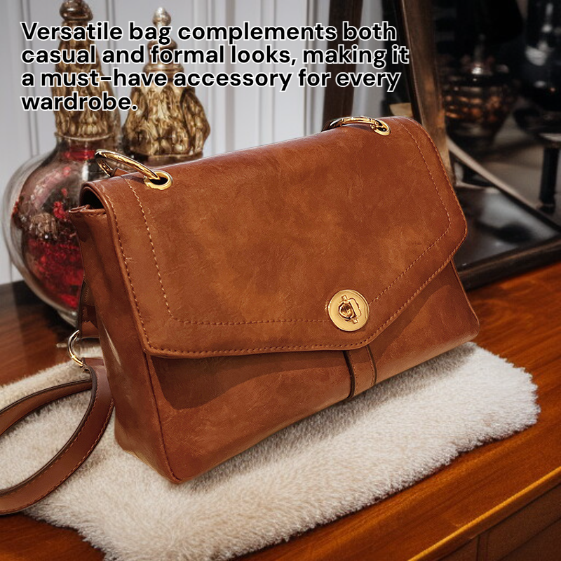 Retro Style Large Capacity Women's Crossbody Bag
