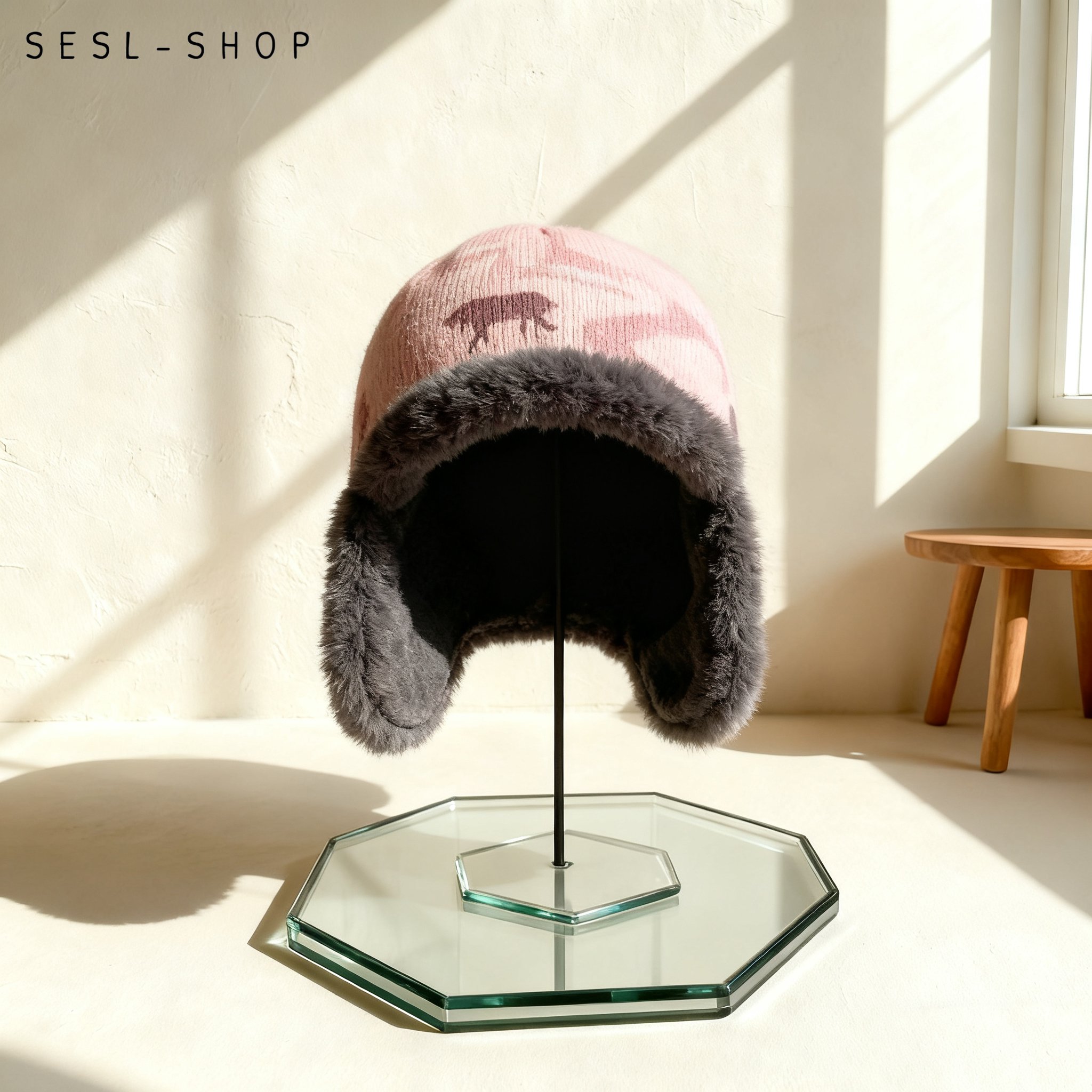 วัสดุขนนุ่มคุณภาพดีที่ครอบหูตุ๊กตาน่ารัก