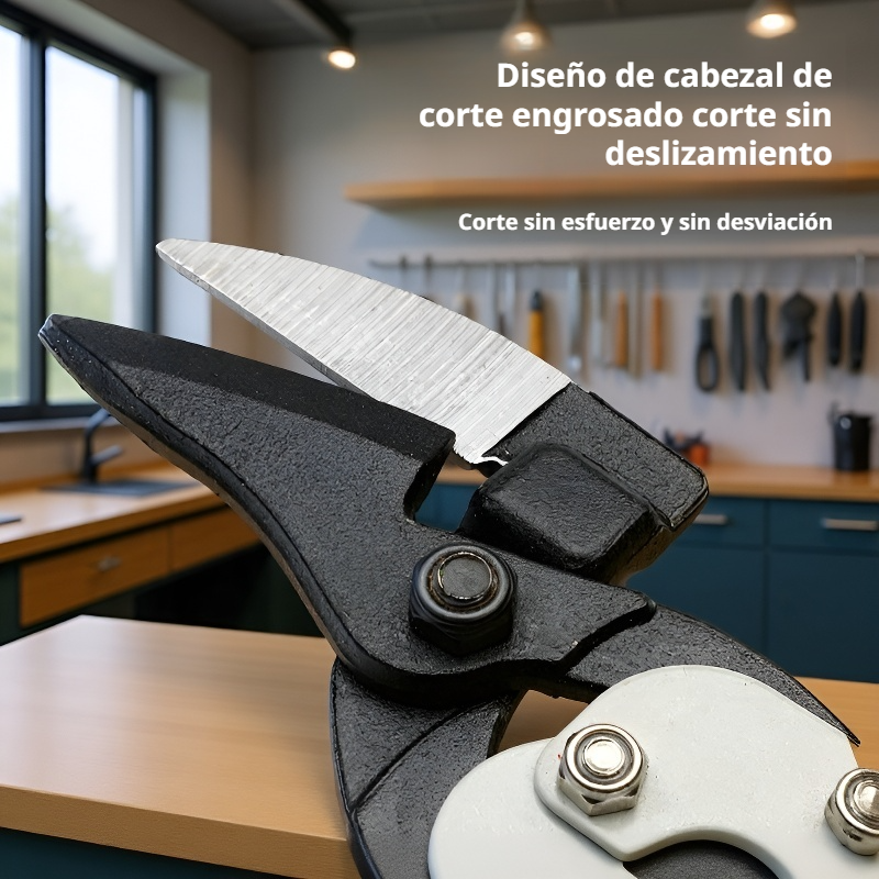  Tijeras para cortar chapa, perfiles y placas de aluminio, juego de herramientas para construcción