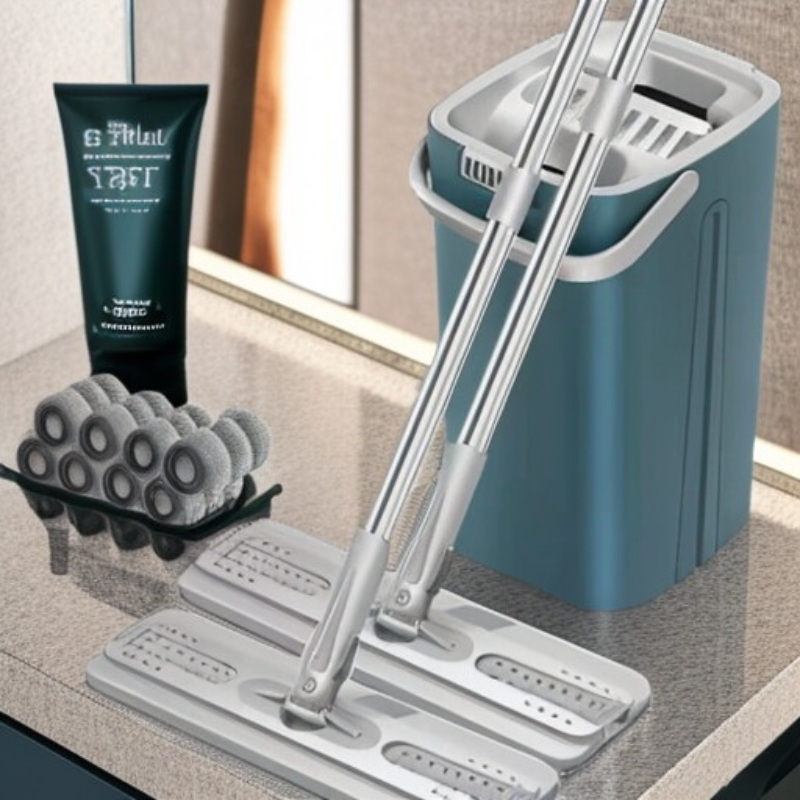 집안 청소를 빠르고 쉽게! 타임세이빙 걸레+버킷 세트