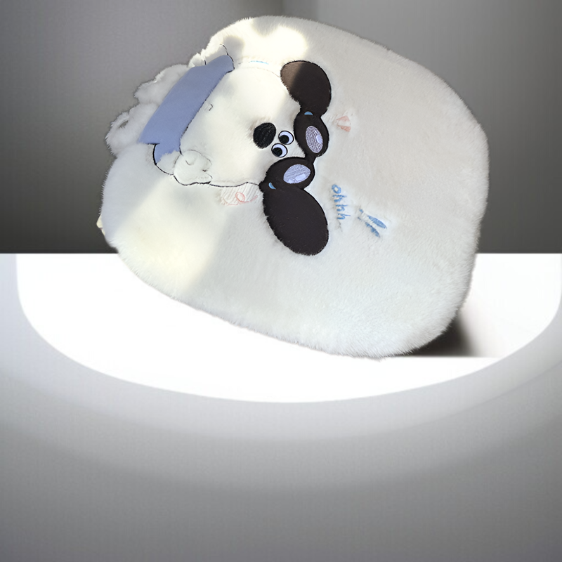 車用品 冬用 ぬいぐるみ カーシートクッション 車内アクセサリー 高級装飾 かわいい漫画カーシートカバー