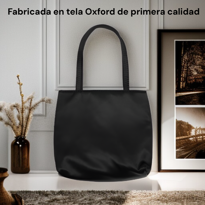 Mini bolso de tela Oxford 