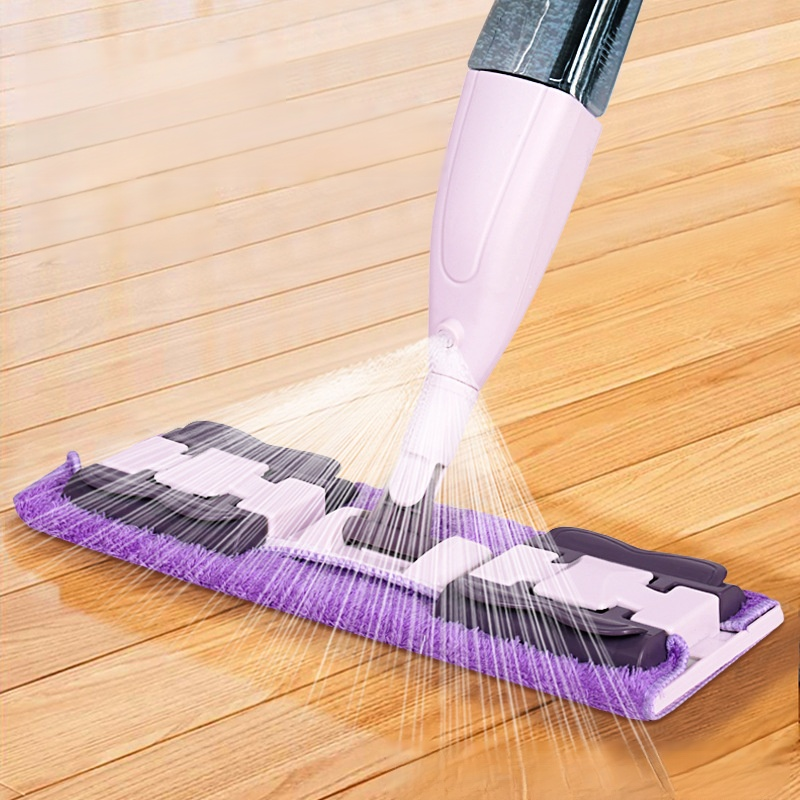 乾濕兩用噴水拖把夾洗臉巾除塵噴霧拖把