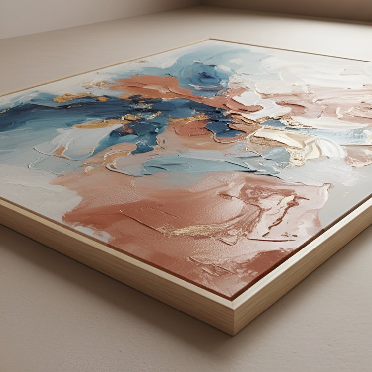 ภาพศิลปะติดผนังห้องนั่งเล่น