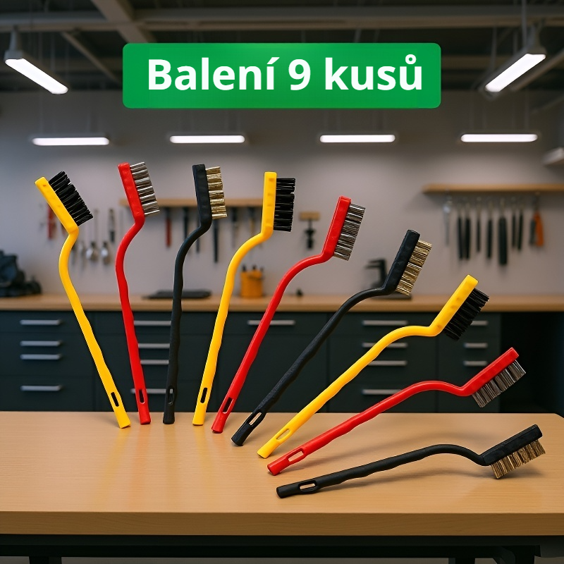  Čisticí kartáč na plynový sporák