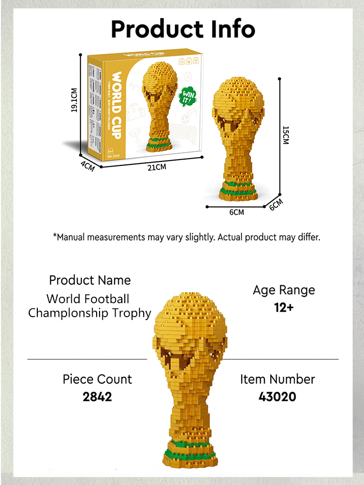 2026 World Football Championship Trophy