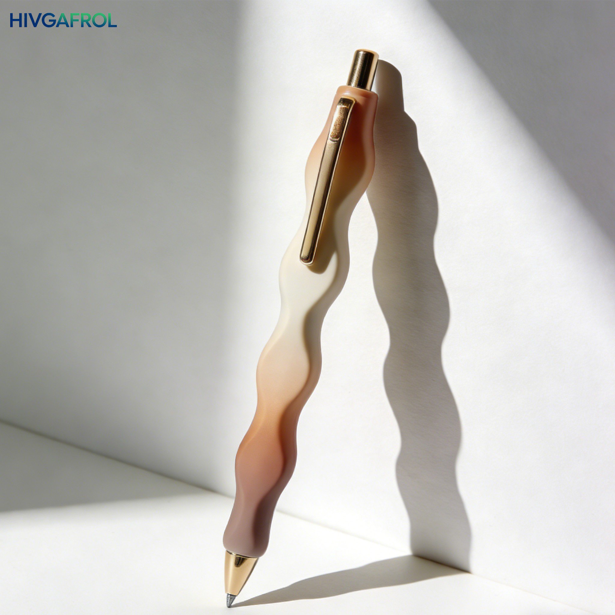 10 żelowych długopisów z przyciskiem, szczelnych