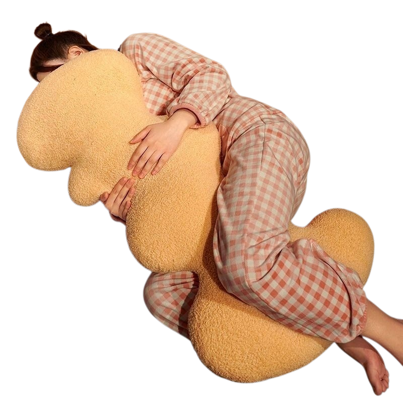 Cloud-shaped sandwich pillow