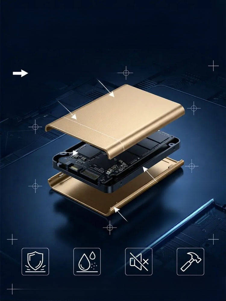【Tecnología BSC】SSD de gran capacidad - transfiere una película HD en 3 s - garantía de por vida