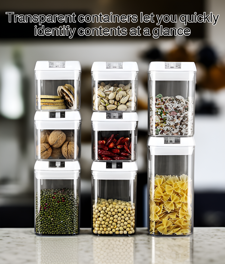 BPA-free food storage containers with secure lids