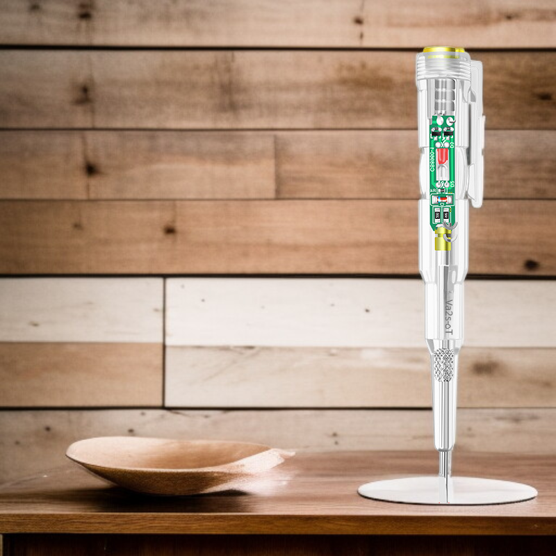 Herramienta eléctrica con luz para detectar corriente