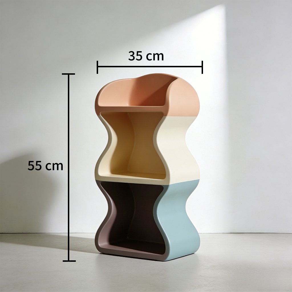 おしゃれなデザインの本整理ラック