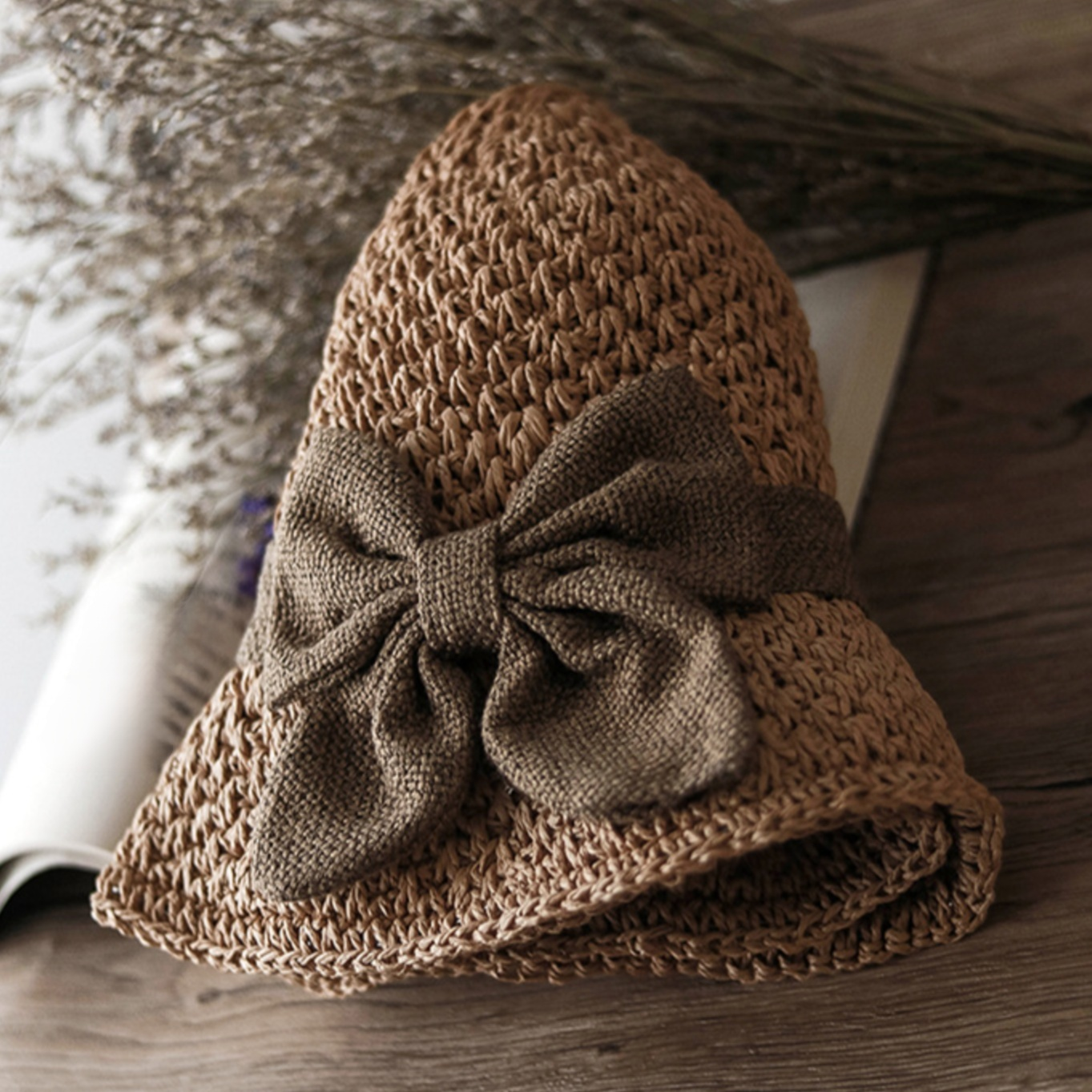 Multipurpose woven sun hat