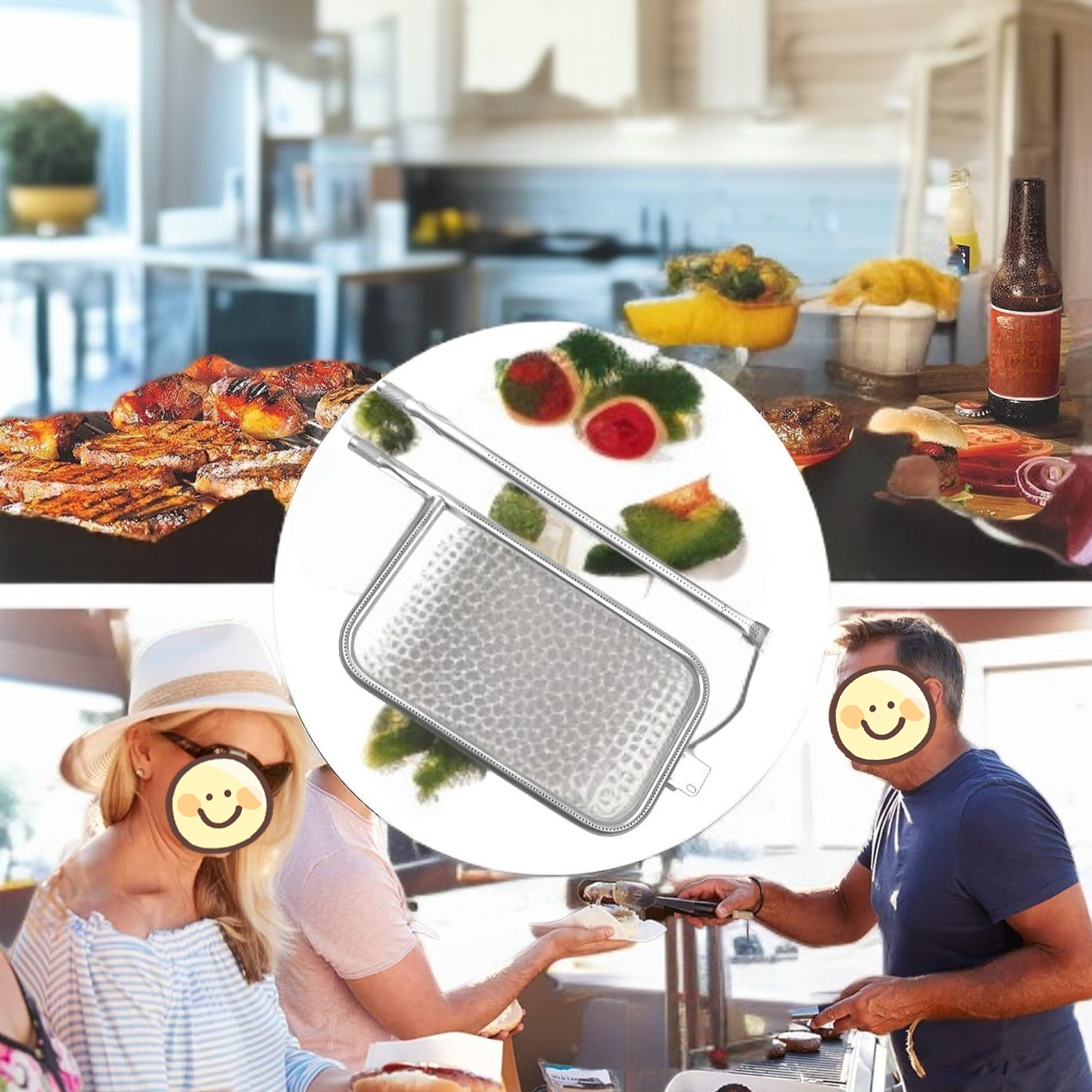 ステンレス製燃焼ラック