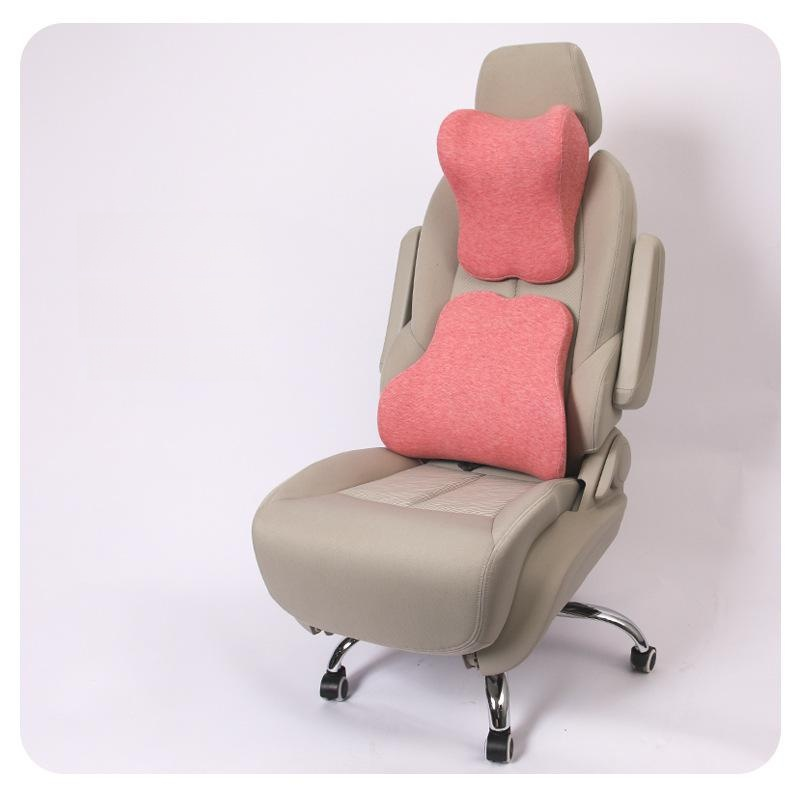 Comfortable car lumbar support cushion