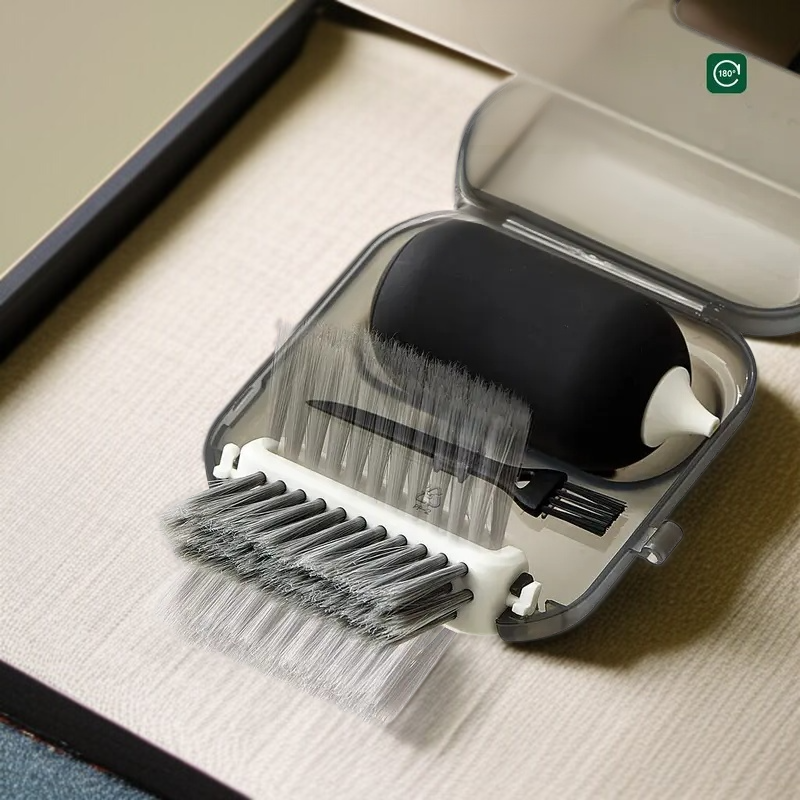 휴대용 트리플 원 홈 키보드 청소 브러시 차량용 틈새 청소 브러시 틈새 렌즈와 에어컨 송풍구를 청소하는 편리한 도구