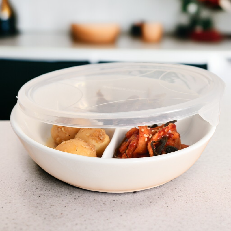 シンプルグリッド定量食事トレイ 