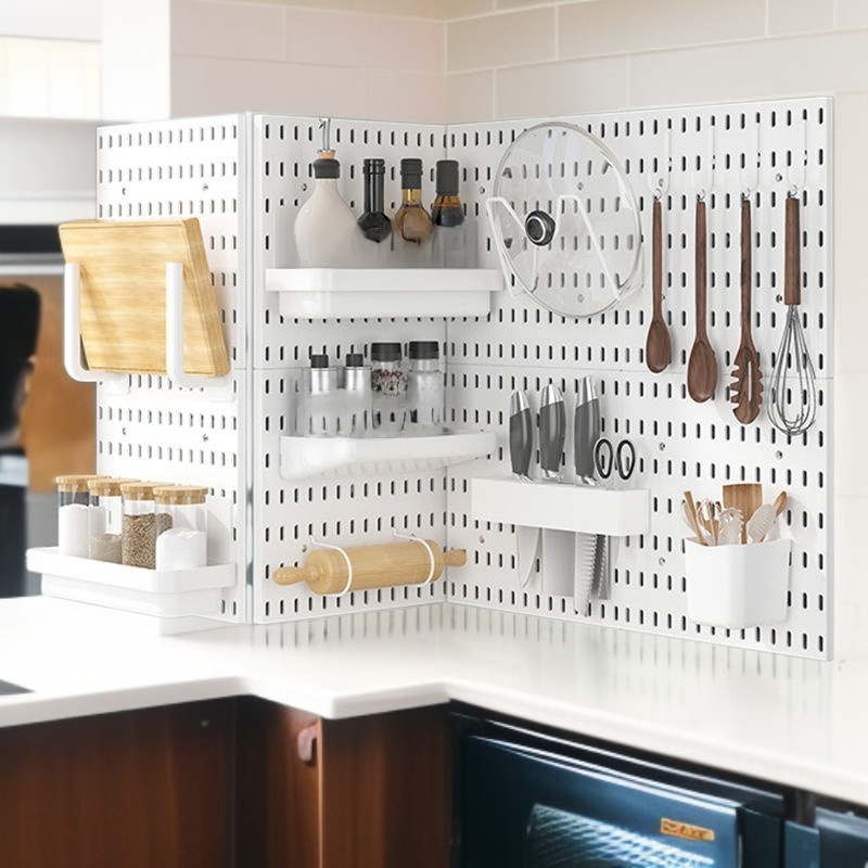 Bathroom Punch-free Wall-mounted Multi-functional Storage Shelf