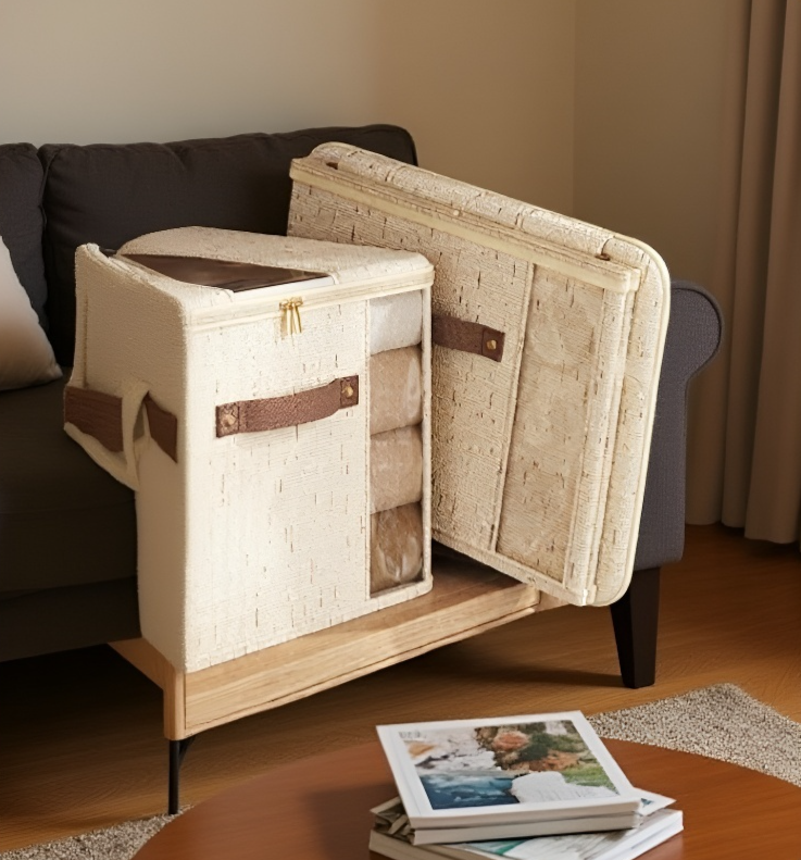 넉넉한 수납 공간의 이불 보관함