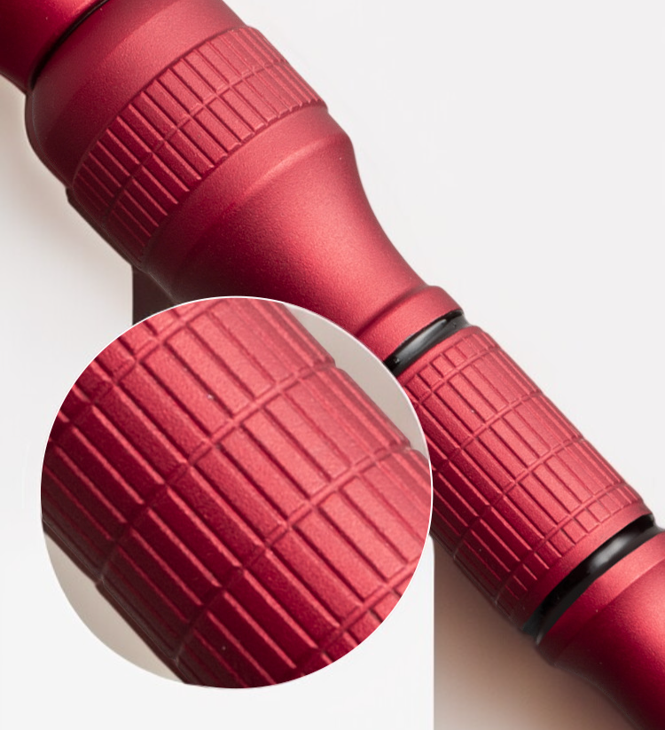 Detalle del diseño ergonómico de la herramienta para mangos