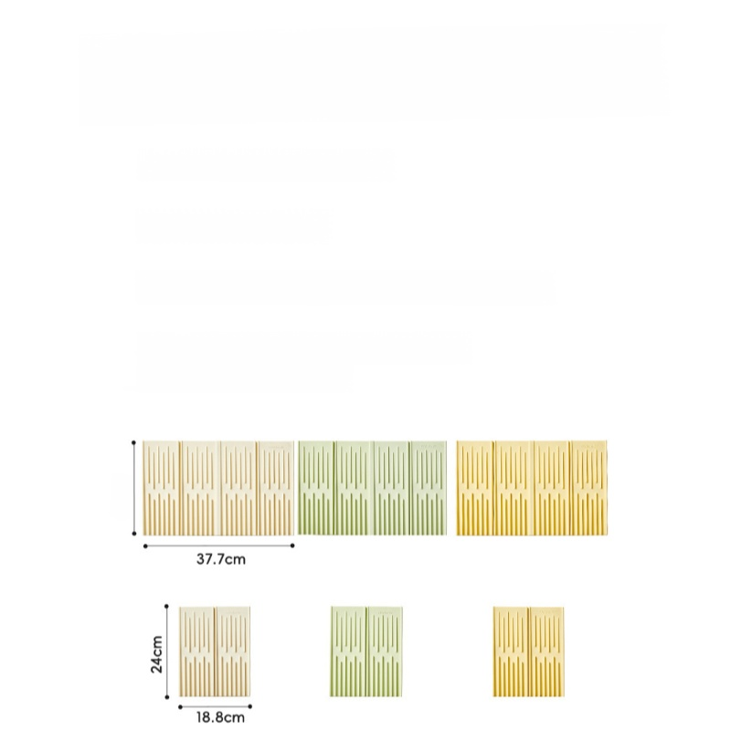 Silná silikonová odvodňovací podložka do kuchyně