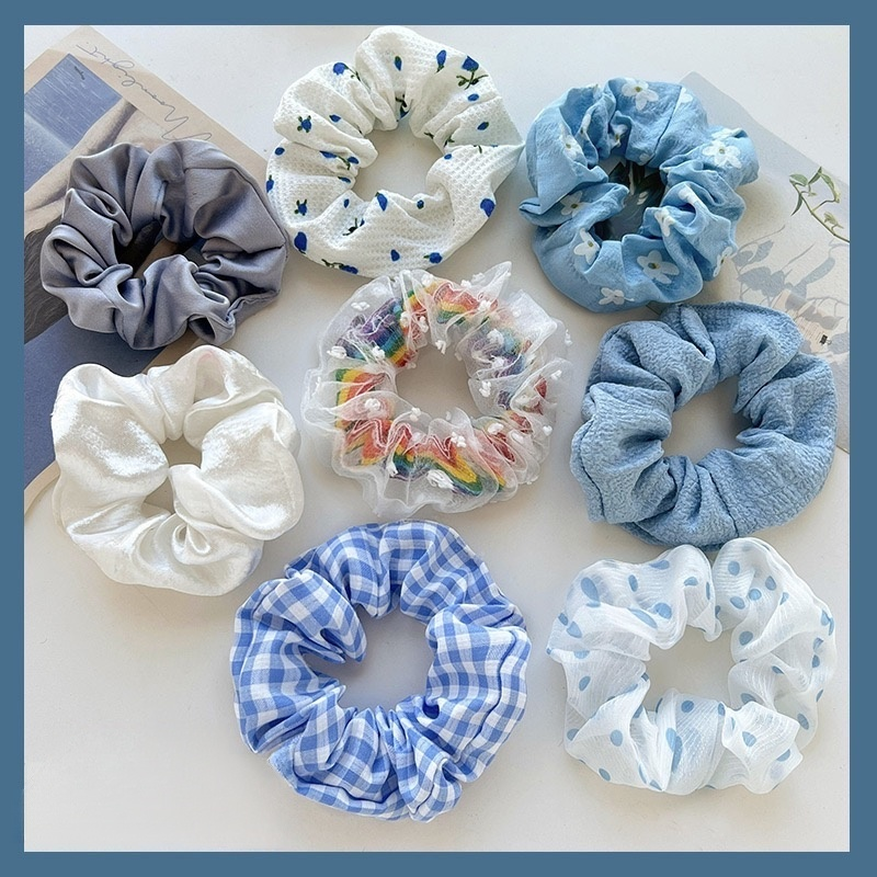 แฟชั่นเครื่องประดับผมเทอร์รี่เชือกผม