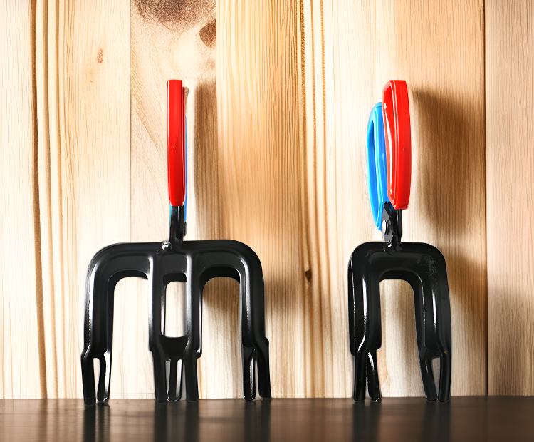 釣り場で活躍する清潔な釣り針