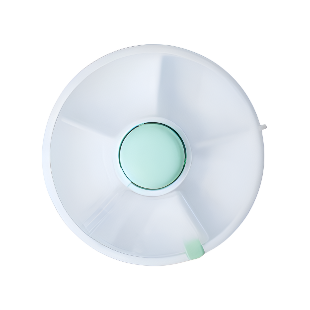 Rotating Snack Container with Lid