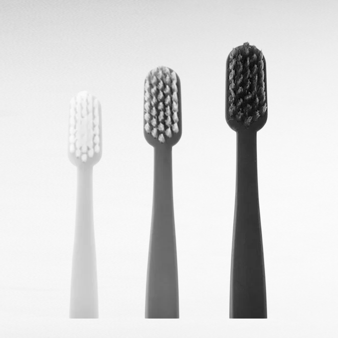 가족 여행용 일본 스타일 마카롱 소프트 칫솔 4개 세트