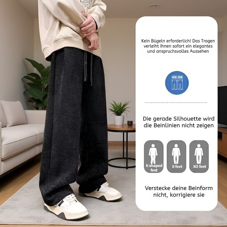 Elastischer Bund der Herren Freizeithose