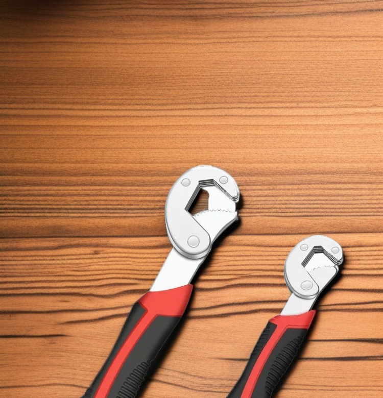 Ergonomic wrench handle for comfortable use