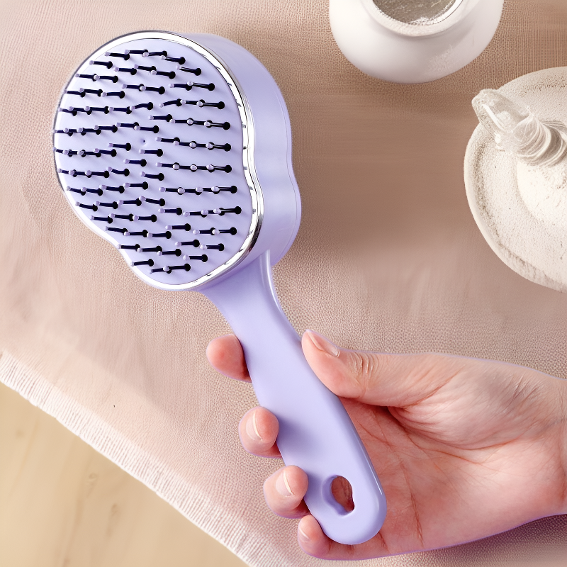 Air Cushion Massage Comb Scalp Care Fluffy Long Hair Brush