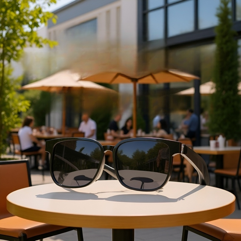 ファッションサングラススマートブルートゥースメガネは、屋外マルチシーンを駆動する音楽音声を聞く