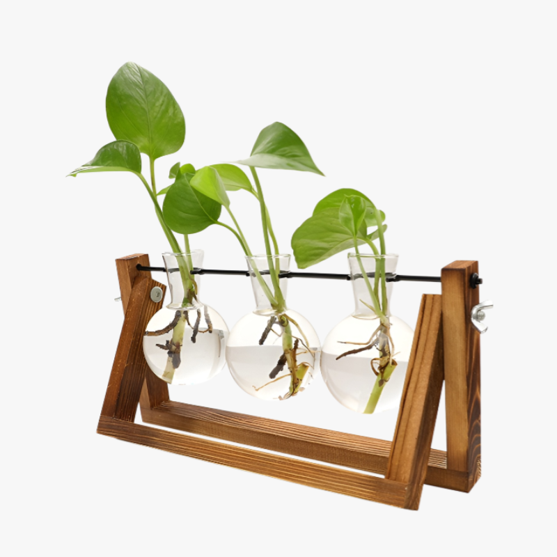 Vase pour fleurs séchées, objet décoratif créatif pour embellir le bureau