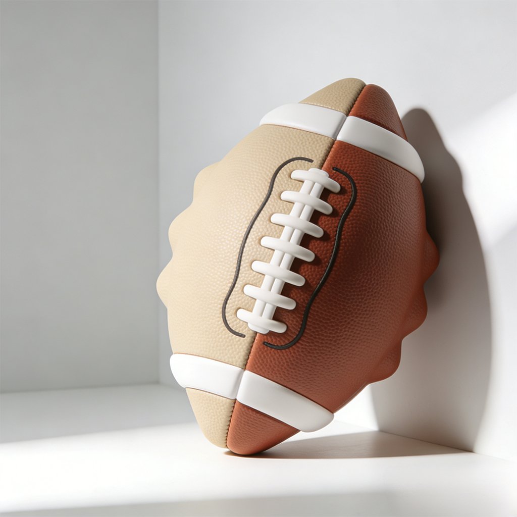 Professional Rugby Match Ball