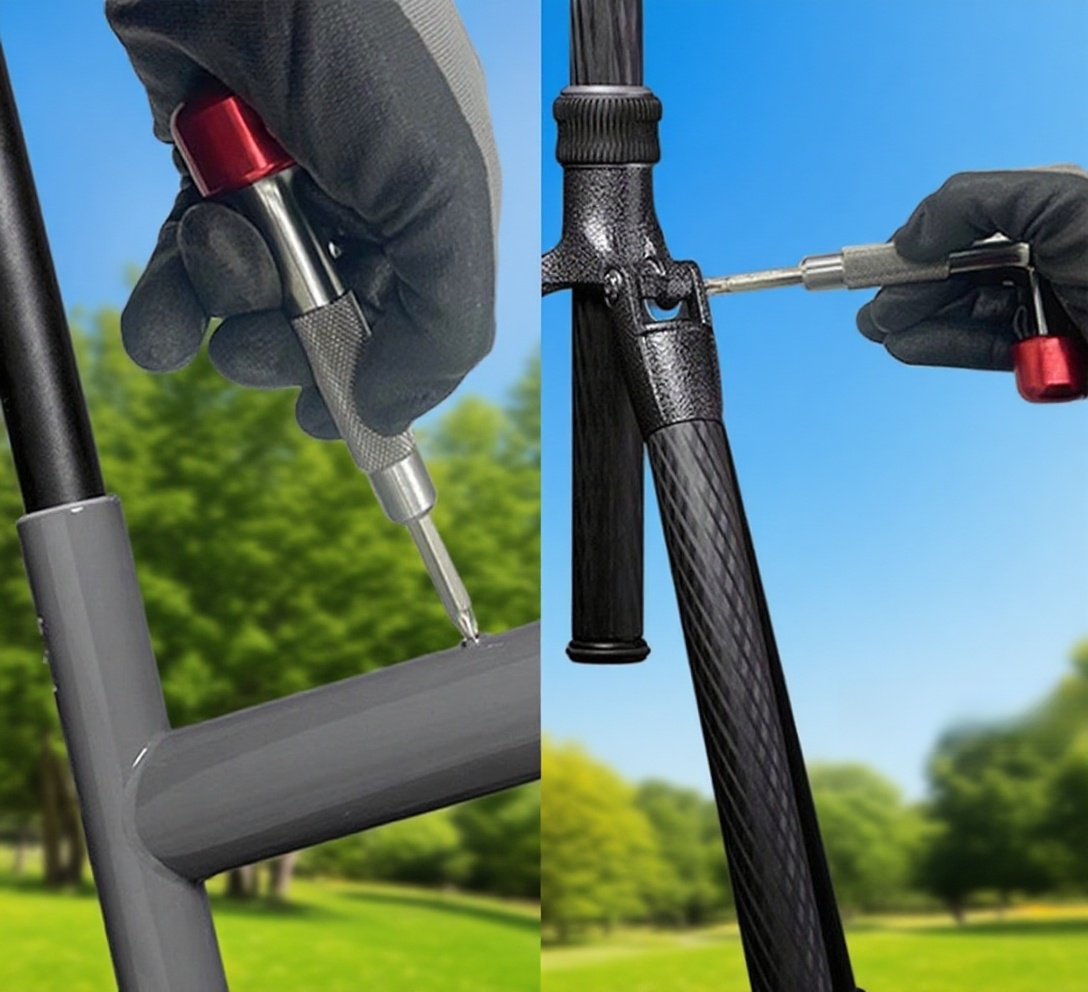 Versatile screwdriver set for household maintenance