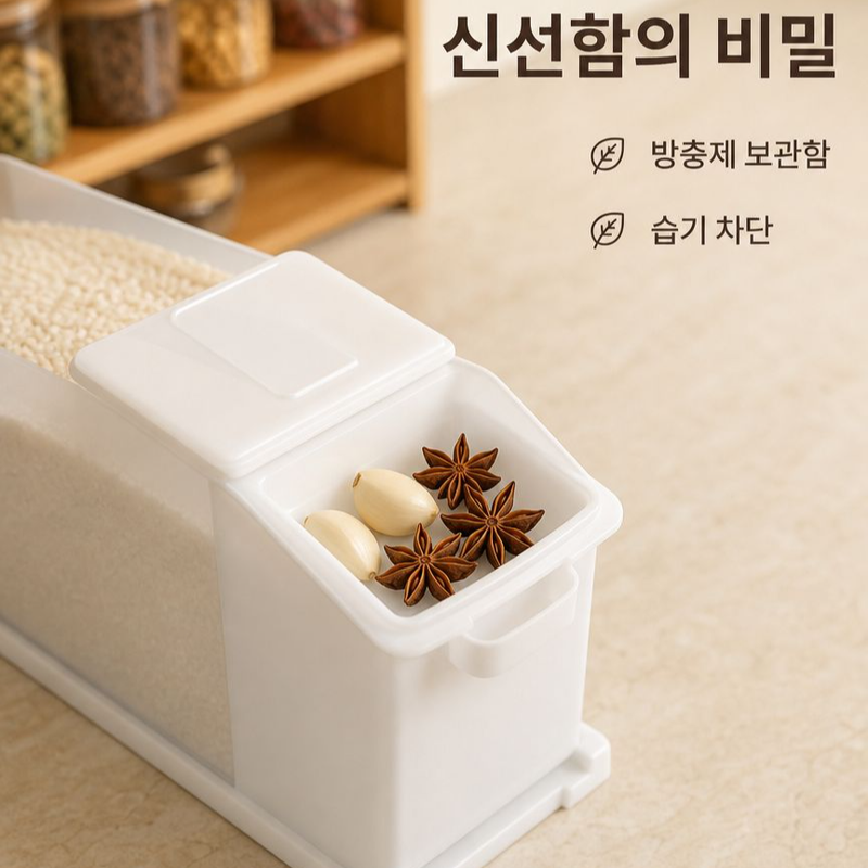 습기 방지 쌀 보관함