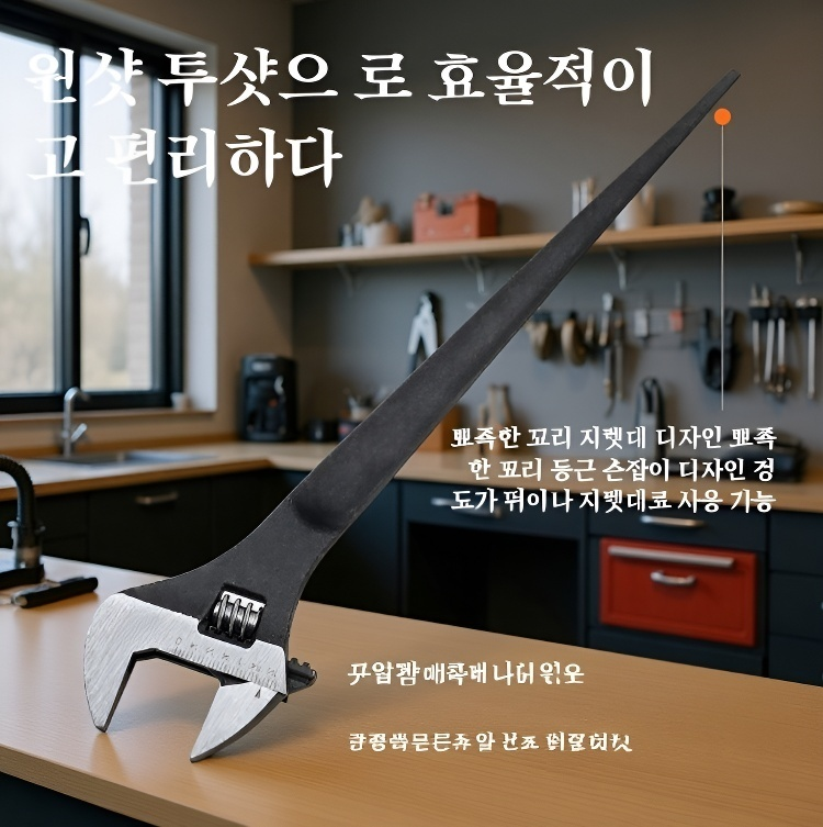 다양한 크기에 맞는 멀티액티브렌치 적용 예시