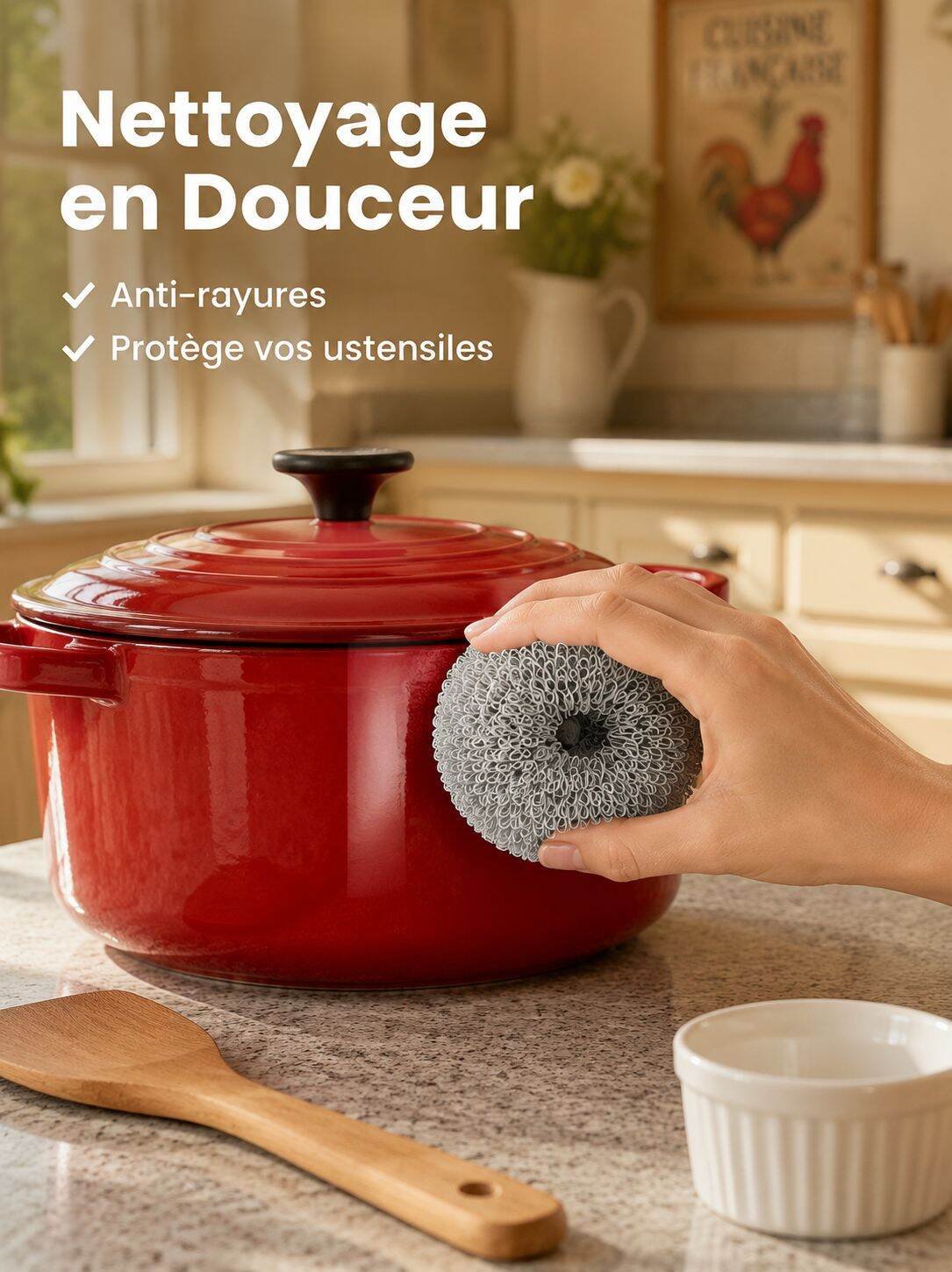 Boule de nettoyage nano multifonction en acier
