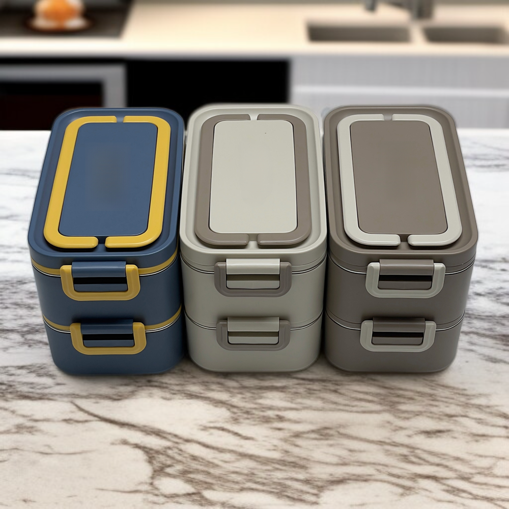 علبة طعام حافظ للحرارة من الستانلس ستيل