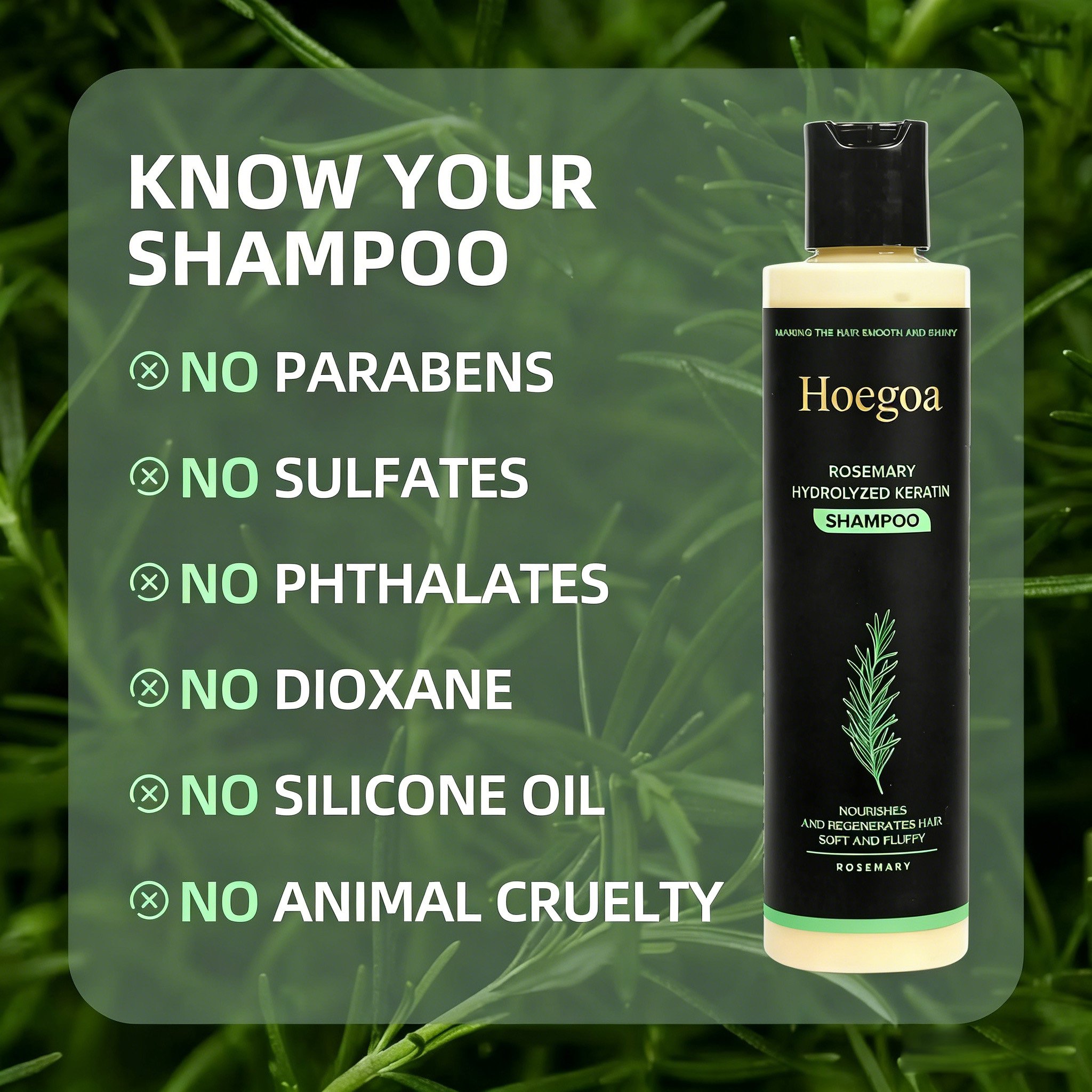 Organic Rosemary Hair Growth shampoo