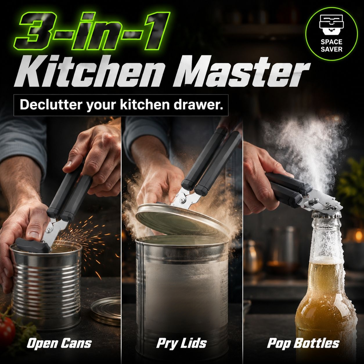 Manual Multi-functional Can Opener